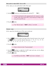 Preview for 17 page of GSS HDE 164 Assembly Instruction Manual