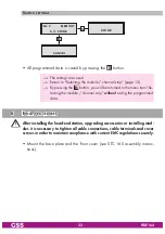 Preview for 23 page of GSS HDE 164 Assembly Instruction Manual