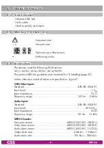 Предварительный просмотр 4 страницы GSS HDE 166 Assembly Instruction Manual