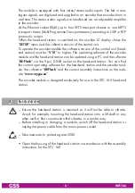 Предварительный просмотр 6 страницы GSS HDE 166 Assembly Instruction Manual