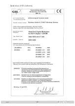 Preview for 45 page of GSS HDTA 614 T ASI Assembly & Instruction Manual