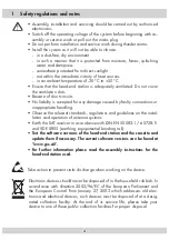 Preview for 4 page of GSS HDTV 1000 MPTS Assembly Instructions Manual