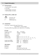 Предварительный просмотр 5 страницы GSS HDTV 1000 MPTS Assembly Instructions Manual