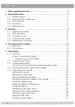 Preview for 2 page of GSS HDTV 1000 S Assembly Instructions Manual