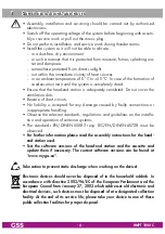 Preview for 4 page of GSS HMPT 1000 C Assembly Instruction Manual