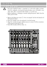 Preview for 12 page of GSS HMPT 1000 C Assembly Instruction Manual