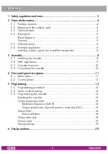 Preview for 2 page of GSS PAMS 4000 Assembly Instruction Manual