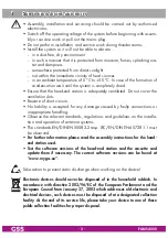 Preview for 3 page of GSS PAMS 4000 Assembly Instruction Manual