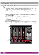 Preview for 8 page of GSS PAMS 4000 Assembly Instruction Manual