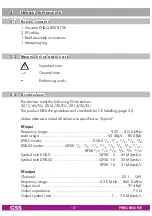 Предварительный просмотр 5 страницы GSS PHDQ 8008 TSR Assembly Instruction Manual