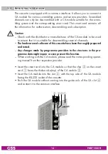 Предварительный просмотр 14 страницы GSS PHDT 1000 H Assembly Instruction Manual