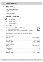 Предварительный просмотр 5 страницы GSS Professional PADE 7006 Assembly Instructions Manual