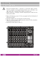 Предварительный просмотр 11 страницы GSS PTIM 1000 Assembly Instruction Manual