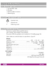 Предварительный просмотр 5 страницы GSS PTIS 1000 Assembly Instruction Manual