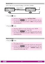 Предварительный просмотр 31 страницы GSS PTIS 1000 Assembly Instruction Manual