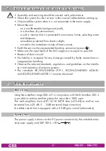 Preview for 2 page of GSS SDA 521 Assembly Instruction