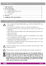 Preview for 2 page of GSS SID 160 Assembly Instruction Manual