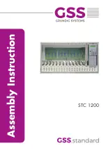 GSS STC 1200 Assembly Instruction Manual предпросмотр