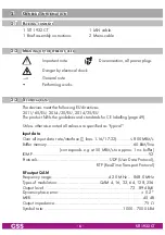 Предварительный просмотр 6 страницы GSS STI 1932 CT Assembly Instruction Manual