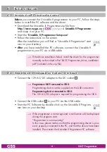 Preview for 4 page of GSS SUCP Programmer Operating Instruction