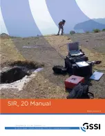 GSSI SIR 20 User Manual preview