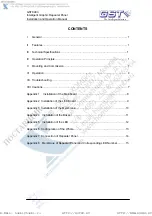 Preview for 2 page of GST 8903 Installation And Operation Manual