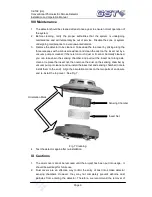 Предварительный просмотр 8 страницы GST C-9102 Installation And Operation Manual