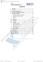 Предварительный просмотр 2 страницы GST C-9105R Installation And Operating Manual