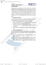 Предварительный просмотр 20 страницы GST C-9105R Installation And Operating Manual