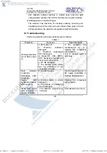 Предварительный просмотр 22 страницы GST C-9105R Installation And Operating Manual