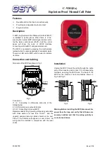 GST C-9201 Manual предпросмотр