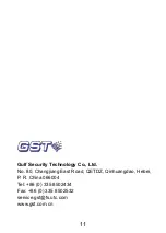 Preview for 13 page of GST C-9602LW-LPG Installation And Operation Manual