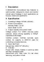 Preview for 3 page of GST C-9602LW-NG Installation And Operation Manual