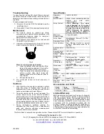 Предварительный просмотр 2 страницы GST DC-9102 Manual