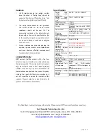 Preview for 2 page of GST DC-9404(IS) Manual