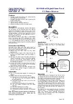 GST DI-9104Exd Quick Start Manual preview