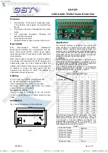 Preview for 1 page of GST DI-9309 Manual