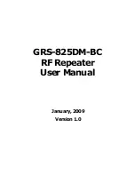 Preview for 2 page of GST GRS-825DM-BC User Manual