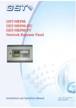 GST GST-NRP00 Installation And Operation Manual preview