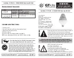 Предварительный просмотр 1 страницы GT-Lite GT-CTB-40A Quick Start Manual