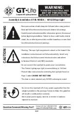 Preview for 1 page of GT-Lite GT-RL-W3K5K Assembly & Installation