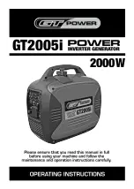 GT POWER GT2005i Operating Instructions Manual preview