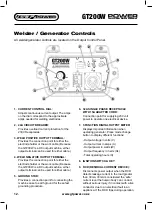 Preview for 12 page of GT POWER GT200W Operating Instructions Manual