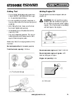 Preview for 11 page of GT POWER GT3500SE Operating Instructions Manual