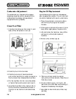 Preview for 18 page of GT POWER GT3500SE Operating Instructions Manual