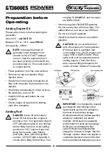 Preview for 9 page of GT POWER GT3600ES Operating Instructions Manual