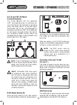 Preview for 10 page of GT POWER GT3800Ei Operating Instructions Manual