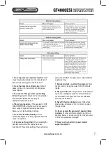 Preview for 7 page of GT POWER GT4000ESi Operating Instructions Manual