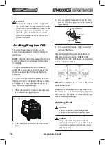 Preview for 14 page of GT POWER GT4000ESi Operating Instructions Manual