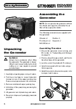 Предварительный просмотр 6 страницы GT POWER GT7005EFi Operating Instructions Manual